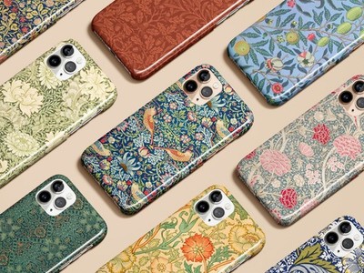 William Morris Floral Phone Case Vintage Botanical Arts & Crafts Pattern Cover