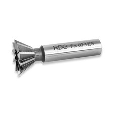 Image of HSS DOVETAIL CUTTER 1″ X 60 DEGREES FOR CUTTING DOVETAIL IN METAL RDGTOOLS