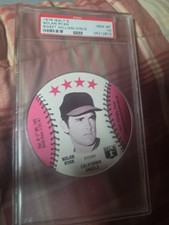 1976 MSA Discs - Nolan Ryan Isaly's/Sweet William Psa 10