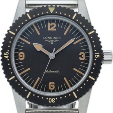 Orologio LONGINES Heritage Skin Diver 42 mm L2.822.4.56.6 acciaio...