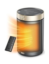DREO Space Heater, Portable Electric Heaters for Indoor Use with Thermostat a...