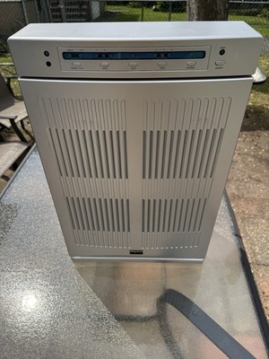Dayton Console Air Purifier 2HPB2 Silver Timer Mute Auto Manual Speed Control