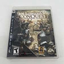 The Lord of the Rings: Conquest (Sony PlayStation 3, 2009) CIB