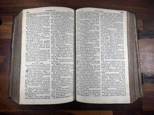 Original Metal Work Czech Catholic Bible 1840 - Picture 16 of 18