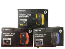 Compresor de aire VacLife inflador de neumáticos luz LED | 12V CC | Bomba de aire para neumáticos de coche