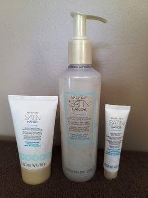 Mary Kay Satin Hands Fragrance Free Satin Smoothie Refining Shea Scrub 7.75 Oz.