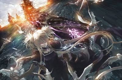Anime Kongou Aoki Arpeggio Fantasy Art Long 11x17 Poster