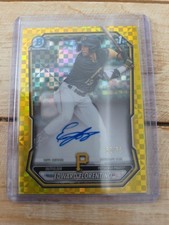 Edward Florentino 2026 Bowman Chrome Auto Yellow X-Fractor /75 🔥