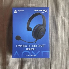 HyperX Cloud Chat HX-HSCCHS-BK Gaming Headset WIRED NEW IN BOX