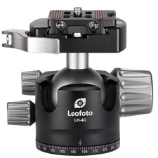 Leofoto 40mm Low Profile Ball Head with Lever-Release Clamp LH-40LR : NEW