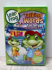 Leap Frog Talking Words Factory DVD - Learn Letters Phonics Word Building