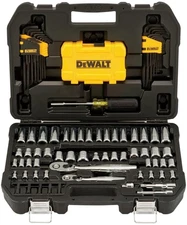 DEWALT Mechanics Tools Kit Socket Set 1/4 3/8 Drive SAE 108-Piece DWMT73801