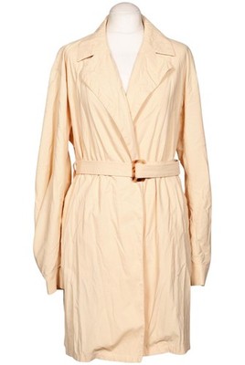 Orsay Mantel Damen Jacke Parka Gr. EU 38 Baumwolle Beige #482q7py