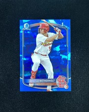 2025 Topps Bowman Chrome Sapphire #JJ Wetherholt 1st Cardinals QI95