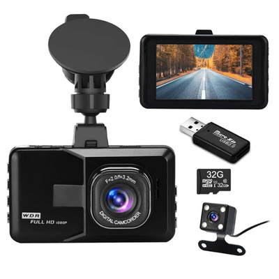 Dashcam 3 Zoll FHD 1080P 170 Grad Weitwinkel Park