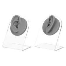 Fake Ear Piercings Silicone Body Part Model Flexible for Training
