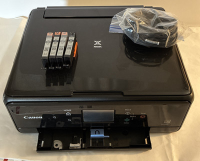Canon Pixma TS6220 Inkjet Multifunction Color Printer Scanner Tested & Works