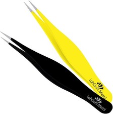 Super Pointed Tweezers Precis Fine Point Tip Ingrown Hair Removal
