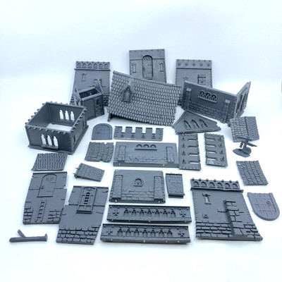 Sigmar alte Welt Gebäudeteile Gelände - Warhammer Age of Sigmar GW BOX471