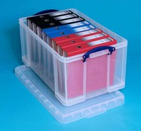 64CCB Really Useful Boxes 64L Aufbewahrungsbox Transparent Rechteckig Polypr ~D~