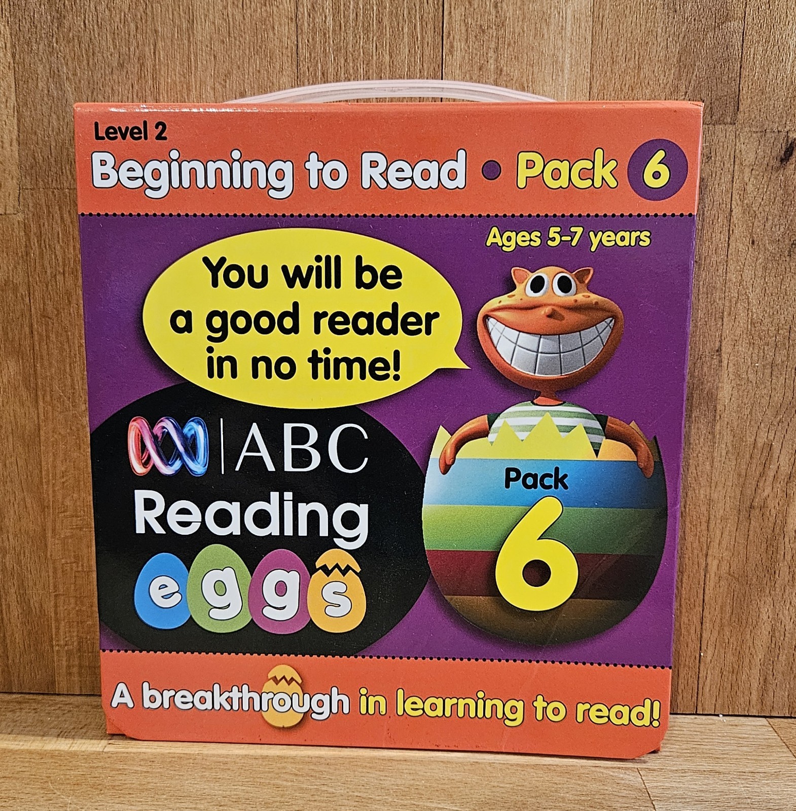 ABC Reading Eggs (Level 2) Beggining To Read (Pack 6) Learn To Read - Free P&P