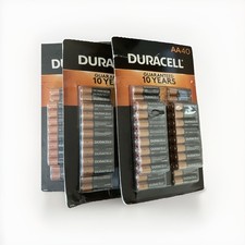 100 Duracell aa batteries See Description