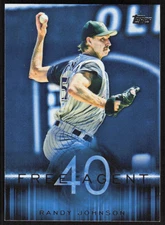 2015 Topps Free Agent 40 Randy Johnson Card #F40-10 - Arizona Diamondbacks