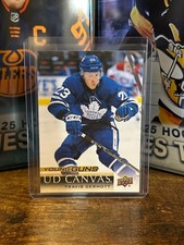 2018-19 UPPER DECK TRAVIS DERMOTT YOUNG GUNS CANVAS #C107