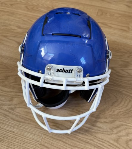 Schutt F7 2.0 Full Face Football Helmet Blue NOCSAE Quick Release SIZE XL