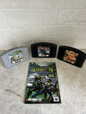 Turok Trilogy Dinosaur Hunter, Seeds Of Evil, Shadow Of Oblivion N64 One Manual
