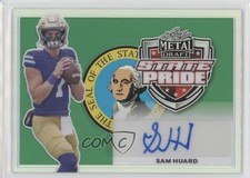 2022 Leaf Metal Draft State Pride Silver Prismatic /40 Sam Huard Auto 0u66