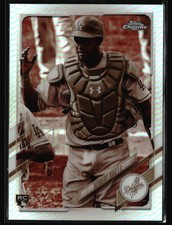 2021 Topps Chrome #5 Keibert Ruiz Sepia Refractor