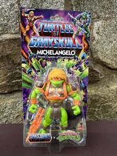 MOTU Origins Turtles of Grayskull Wave 3 Michelangelo Action Figure Mattel 2023