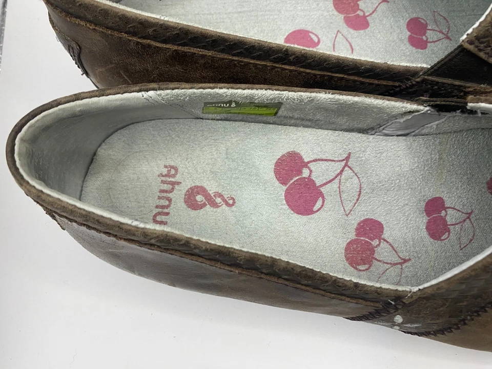 Sapatos femininos ahnu tamanho 9 marrom - Imagem 3 de 4