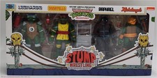 NECA Teenage Mutant Ninja Turtles Cartoon Stump Wrestling 7  - 4pk SEE DETAILS