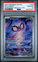 Pecharunt SVP129 Black Star Promo Holo