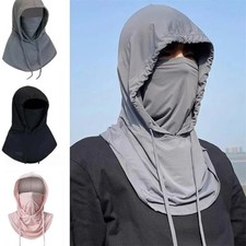 3-in-1 Cooling Balaclava Face Mask Sun Face Shield UV Protection Full Head Hood