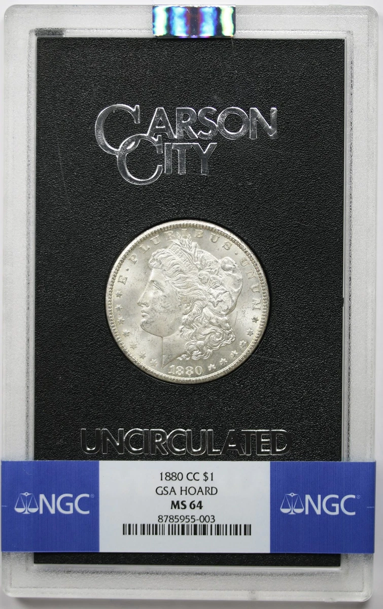 MS 64 Graded 1880 Year Morgan US Dollars (1878-1921) for sale | eBay