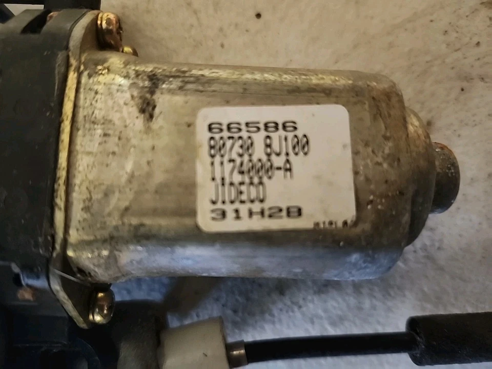 02 03 04 05 06 Regulador Ventana Delantera Eléctrico Nissan Altima Passenge 807308J100 Foto 3 de 4