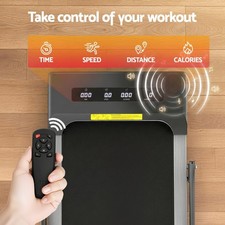 2-in-1 Walking Pad Treadmill with Handle ? Under Desk Portable Treadmil AU STOCK
