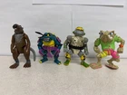New ListingVintage TMNT Figure Lot 1988-1991 Playmates Metalhead Splinter Slash Bonafrog