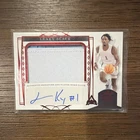 Leaf 2022-23 Trinity Patch Autographs Leaky Black Red PA-LB1 Hard Signed /5