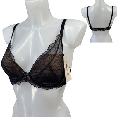 Triumph Mirage Spotlight WP Damen BH mit Bügel geformter BH Gr. 75B Schwarz
