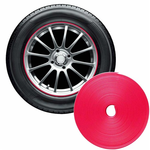 8M Car Wheel Rim Edge Protector Vehicle Tire Guard Sticker Rubber Strip Line - Picture 11 of 32