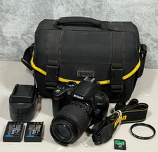 Nikon D3000 10.2MP Digital SLR Camera W/ 55-200mm Lens - Bundle Kit - SC 3,407