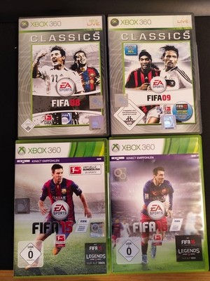 FIFA-Bundle: 08,09,13,14,15,16 (Microsoft Xbox 360)  BESCHREIBUNG LESEN
