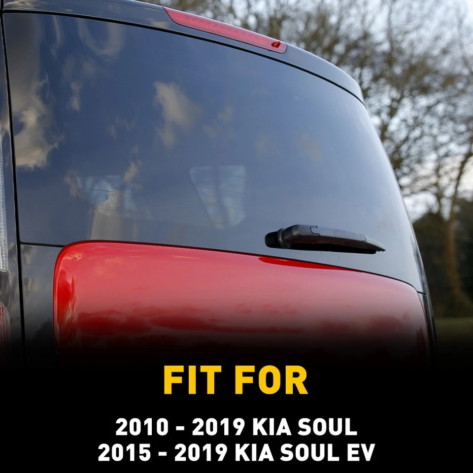 Brazo y cuchilla limpiaparabrisas trasero para KIA SOUL 2010-2019 KIA SOUL EV 42739 negro Foto 2 de 4