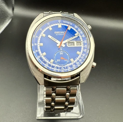 Vintage Seiko "Bruce Lee" Automatic Chronograph Original Bracelet 6139-6015