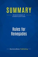 Businessnews Publishing | Summary: Rules For Renegades | Taschenbuch | Englisch