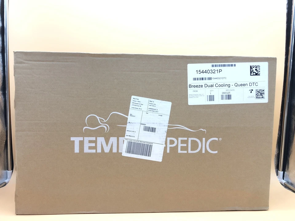Almohada de enfriamiento doble Tempur-Pedic Breeze tamaño Queen DTC 15440321P sellada de fábrica* Foto 2 de 4